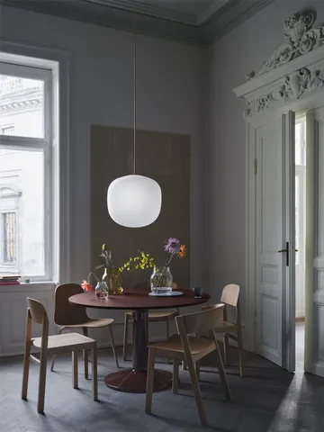 Rime pendant lamp Ø45 cm - Deep Red - Muuto