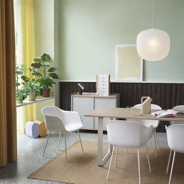 Rime pendant lamp Ø45 cm - white - Muuto