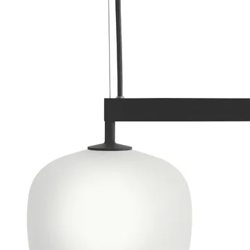 Rime Rail Lamp pendant - Black - Muuto