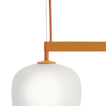 Rime Rail Lamp pendant - Orange - Muuto