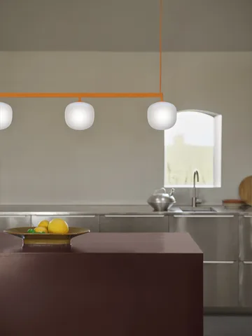 Rime Rail Lamp pendant - Orange - Muuto