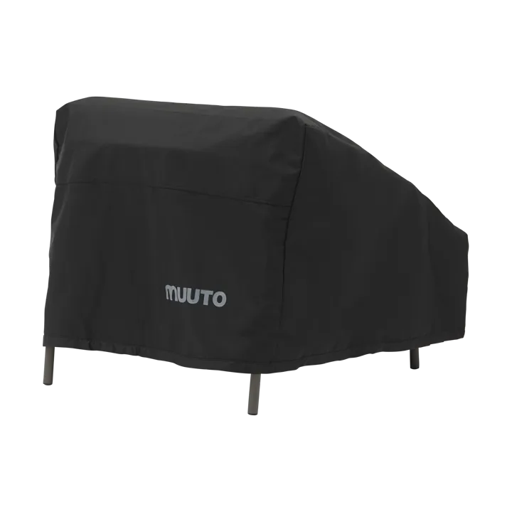 Settle Outdoor protective cover for lounge chair - Black - Muuto