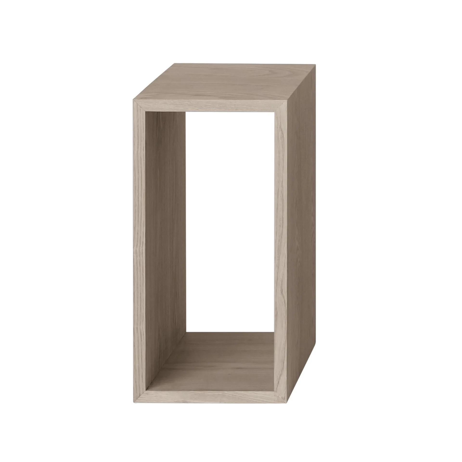 Stacked 2.0 open shelving, small, oak Muuto
