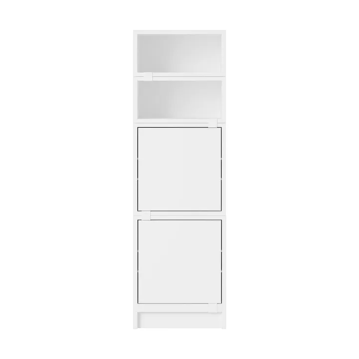 Stacked storage system office configuration 4 - White - Muuto