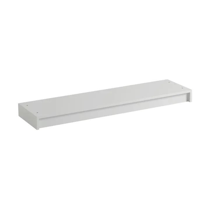 Stacked storage system plinth 131x35 cm - Grey - Muuto