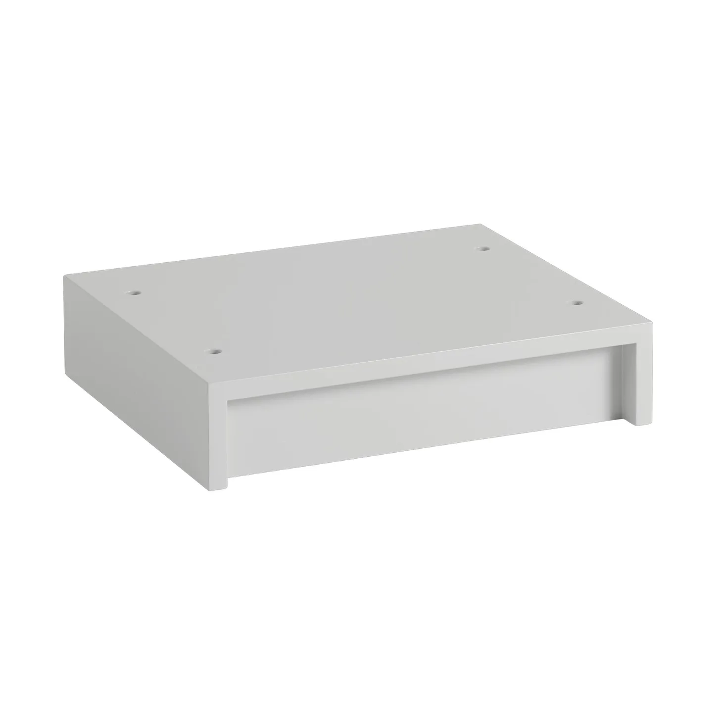 Stacked storage system plinth 43.5x35 cm, Grey Muuto