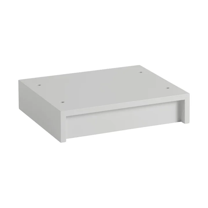Stacked storage system plinth 43.5x35 cm - Grey - Muuto