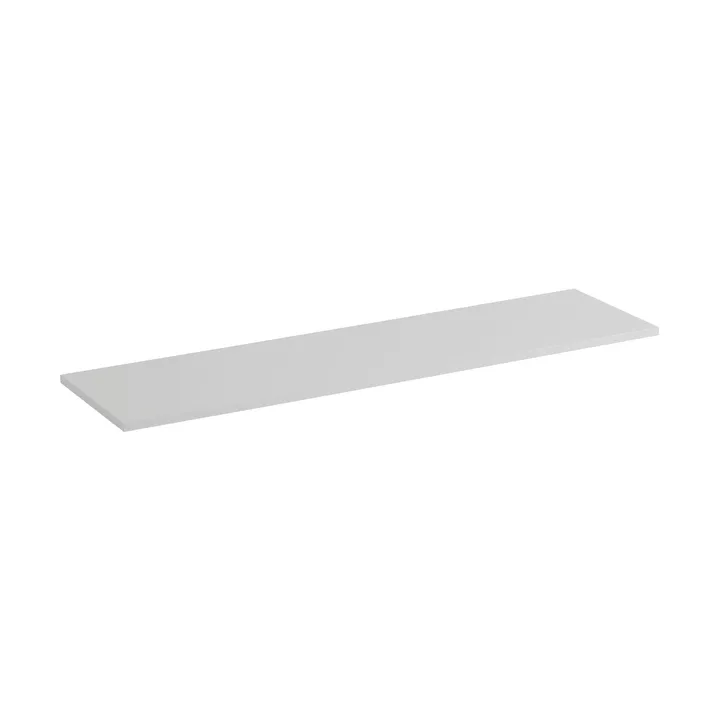 Stacked storage system top panel 131x35 cm - Grey - Muuto