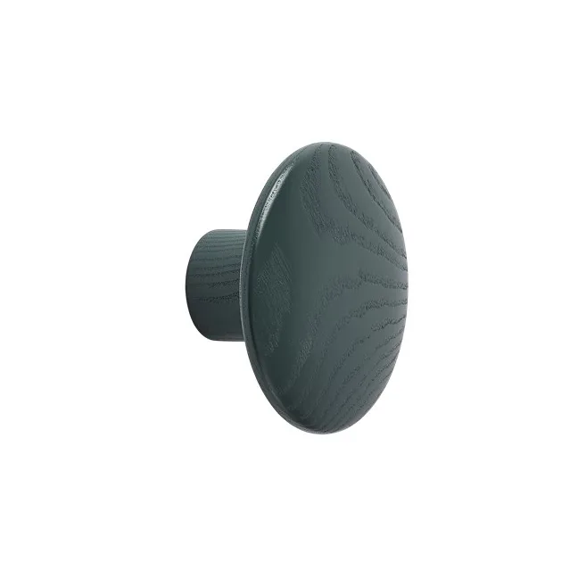 The Dots clothes hook dark green - Small - Muuto