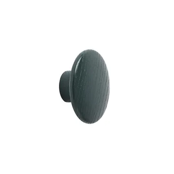 The Dots clothes hook dark green - Xs - Muuto
