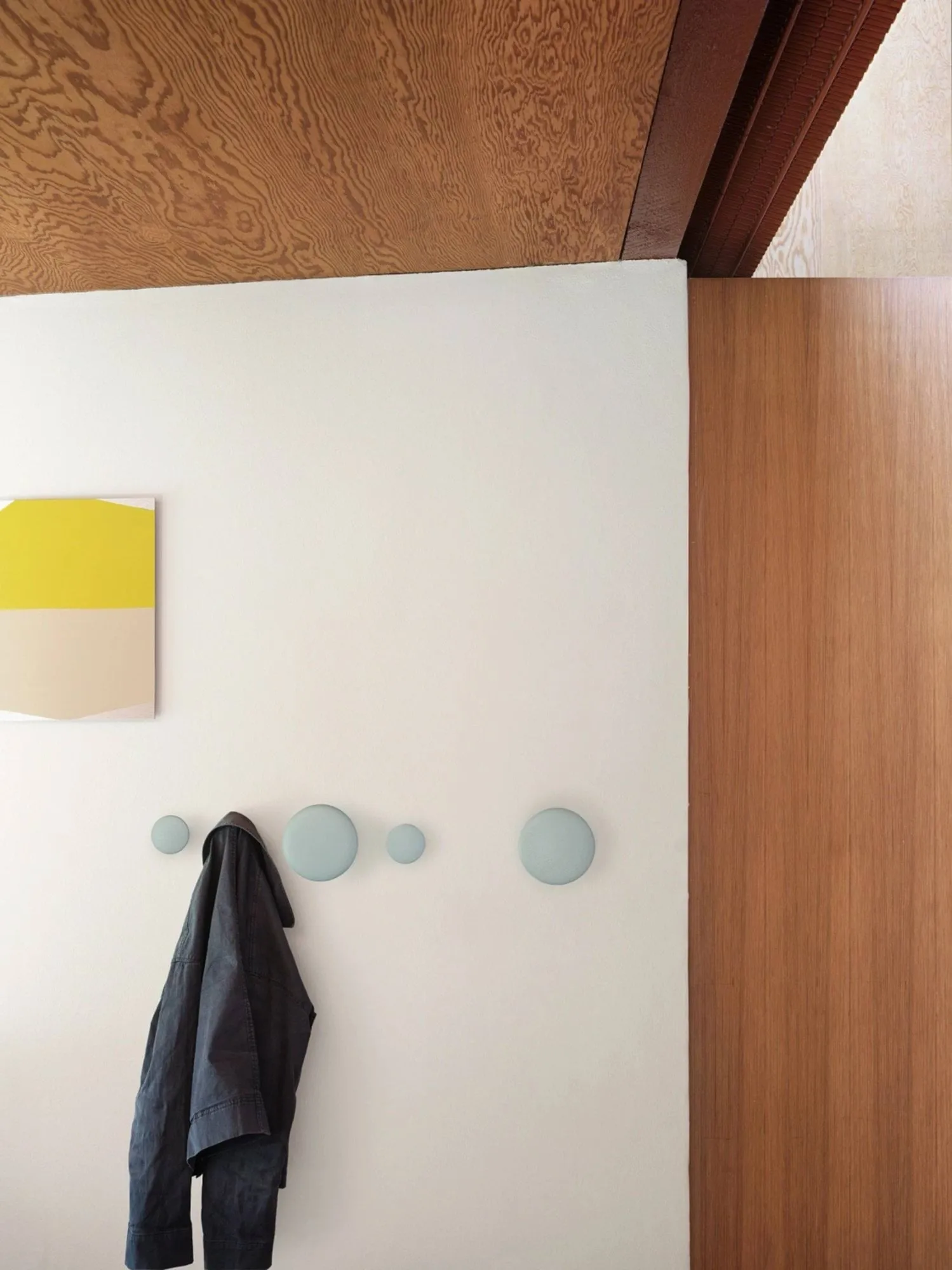The Dots coat hooks, 5-pack, Black stained ash Muuto