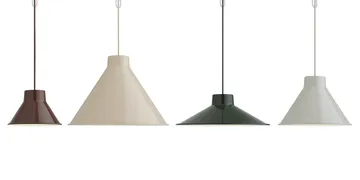 Top ceiling lamp Ø28 cm - Deep red - Muuto