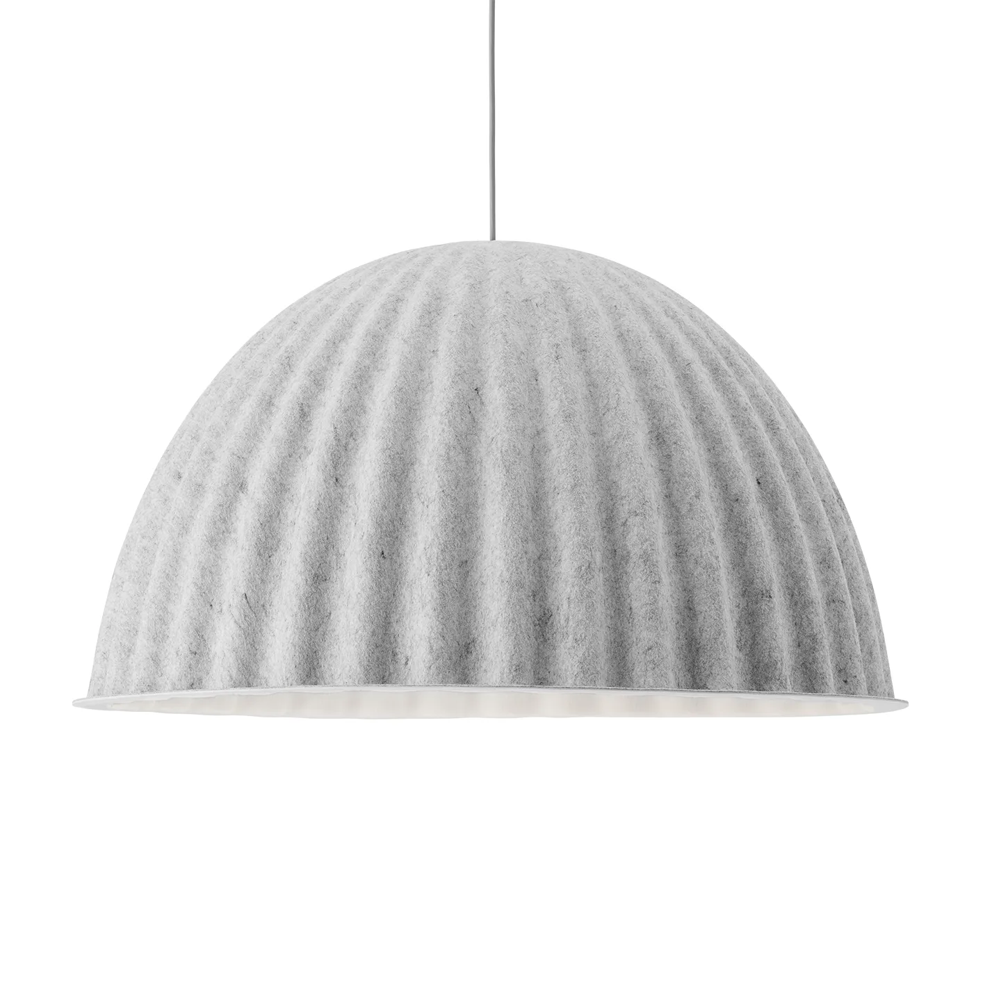 Under the Bell ceiling lamp Ø 82 cm, white melange Muuto