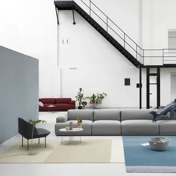 Varjo rug 170x240 cm - blue - Muuto