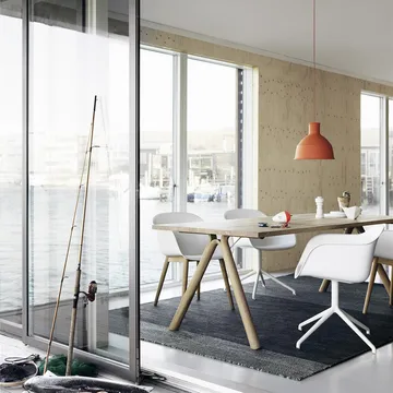 Varjo rug 170x240 cm - dark grey - Muuto