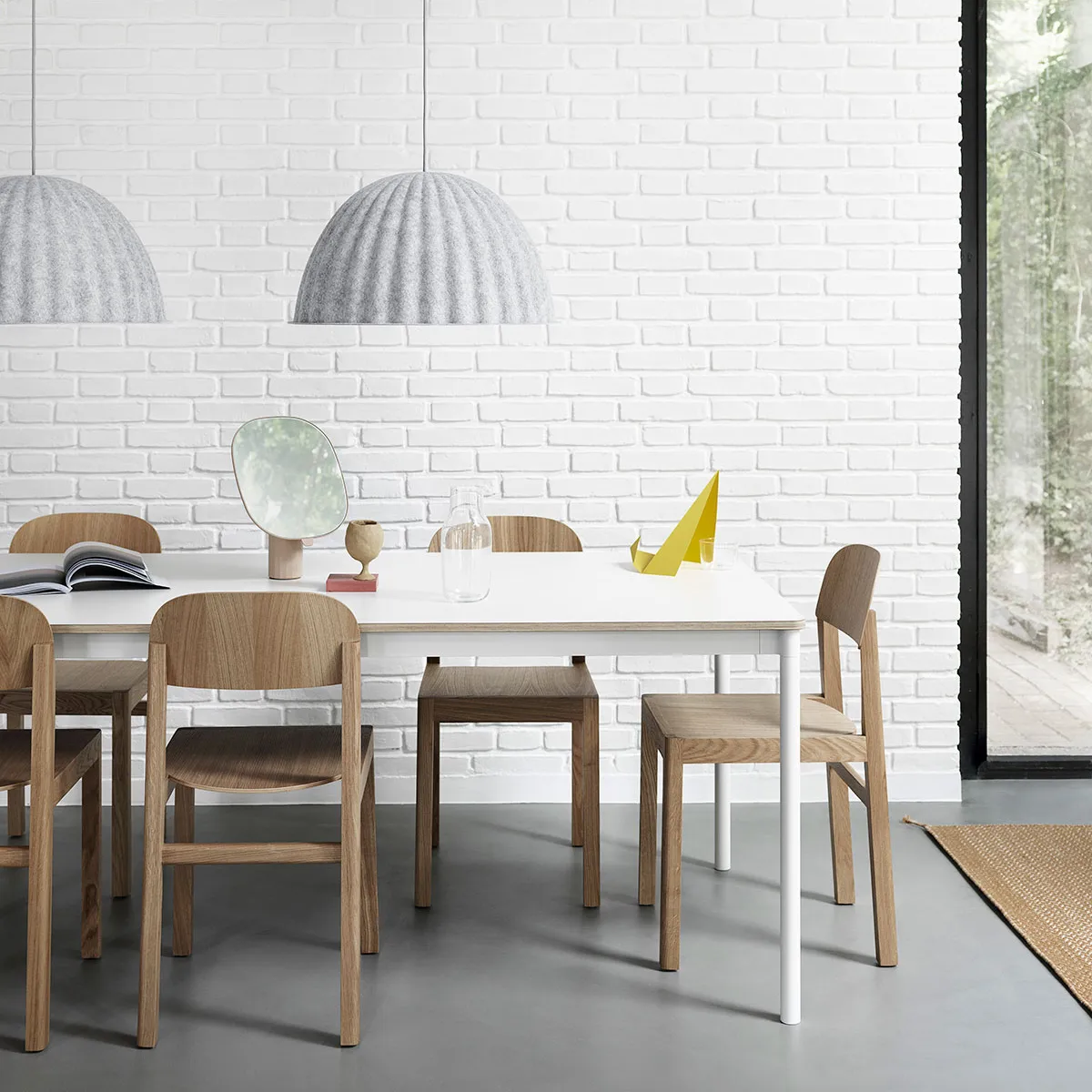 Workshop chair, Oak Muuto