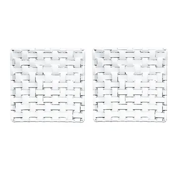 Bossa Nova plate 14 cm 2-pack - clear - Nachtmann