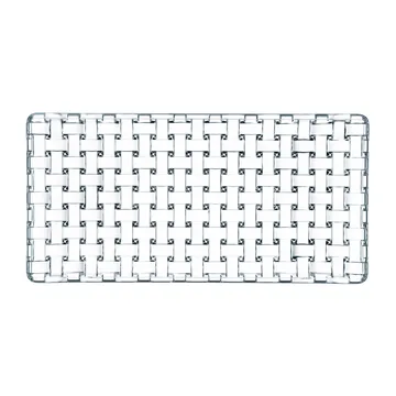 Bossa Nova plate 14x28 cm - clear - Nachtmann