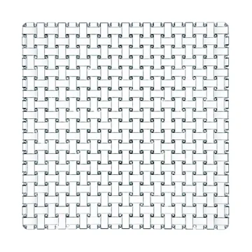 Bossa Nova plate 28x28 cm - clear - Nachtmann