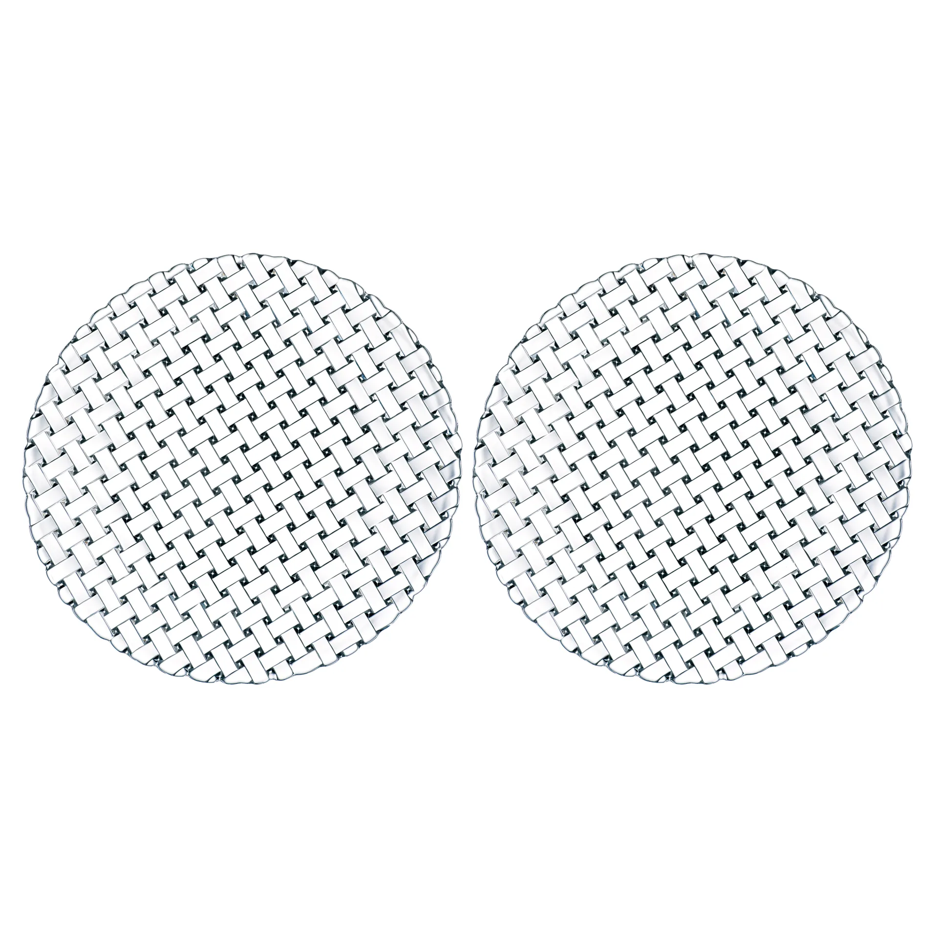 Bossa Nova plate 32 cm 2-pack, clear Nachtmann