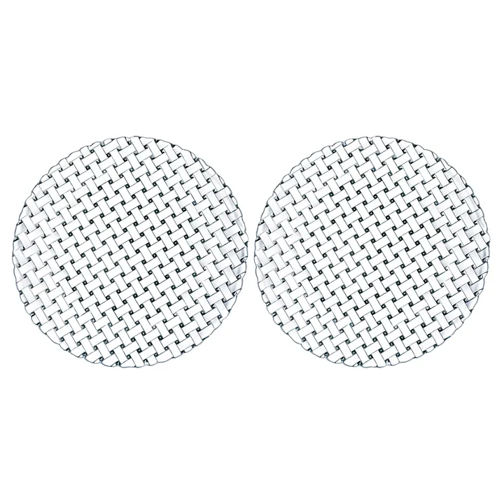 Bossa Nova plate 32 cm 2-pack - clear - Nachtmann