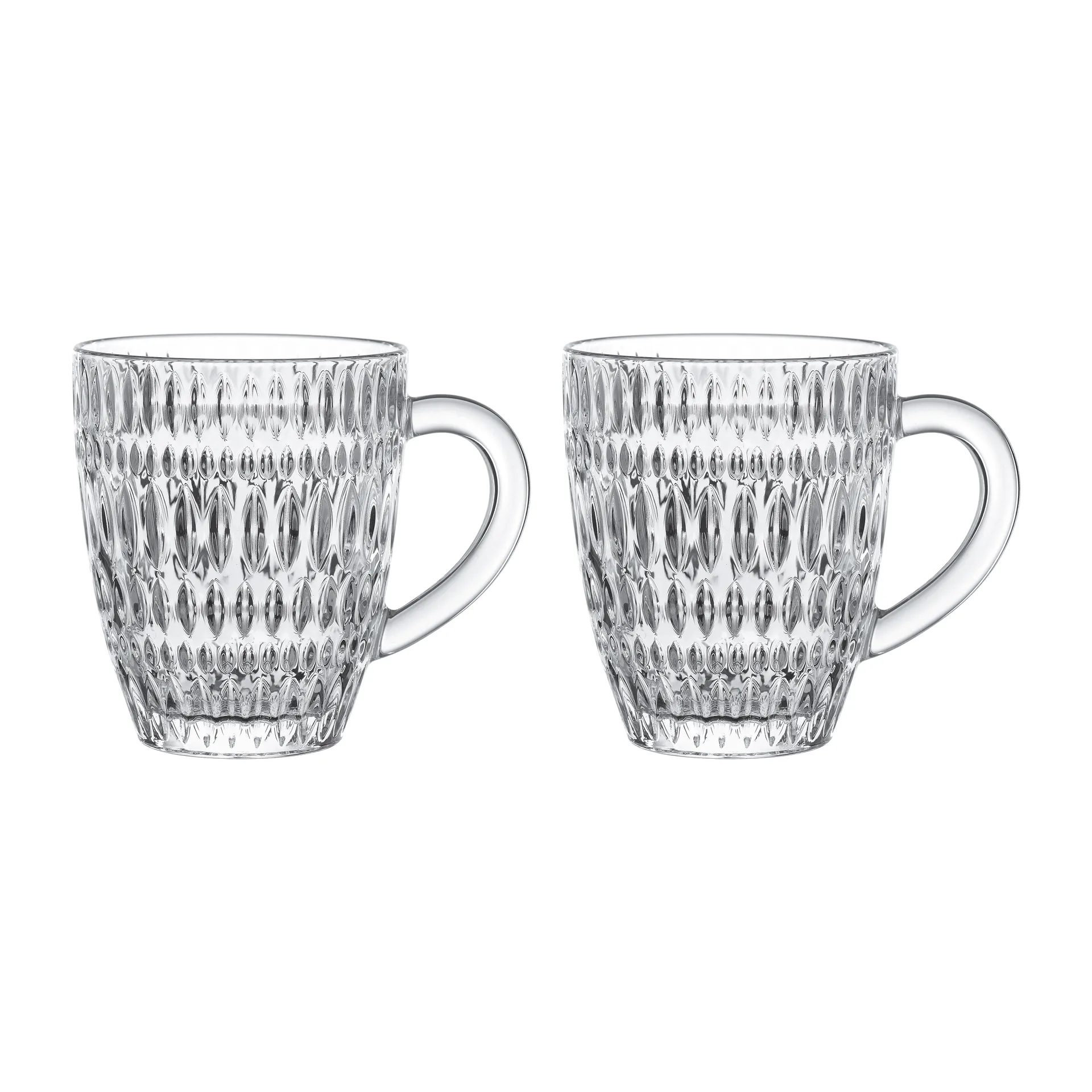 Ethno Barista Coffee 39.2 cl 2-pack, Clear Nachtmann