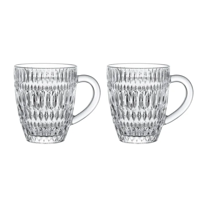 Ethno Barista Coffee 39.2 cl 2-pack - Clear - Nachtmann