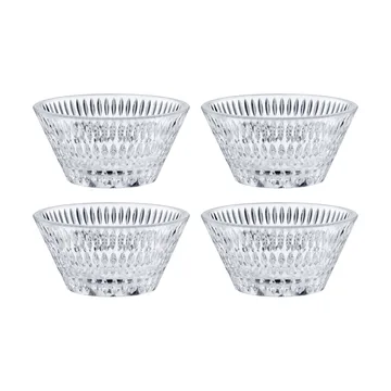 Ethno bowl Ø11 cm 4-pack - Clear - Nachtmann