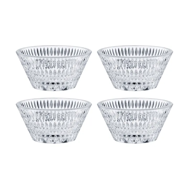 Ethno bowl Ø11 cm 4-pack - Clear - Nachtmann