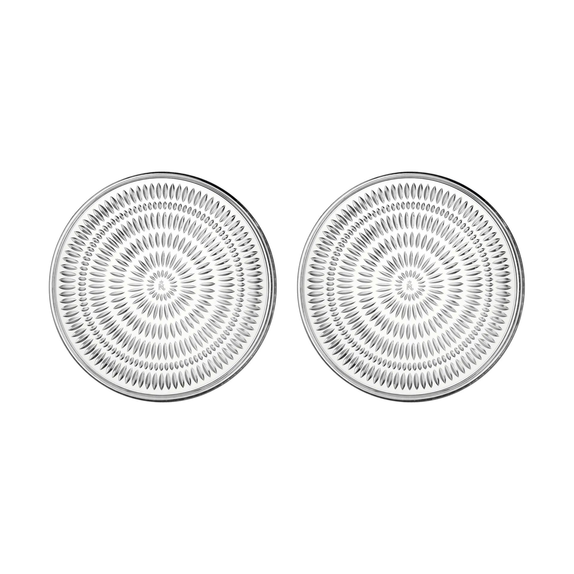 Ethno plate Ø22 cm 2-pack, Clear Nachtmann