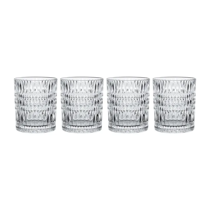 Ethno tumbler 29.4 cl 4-pack - Clear - Nachtmann