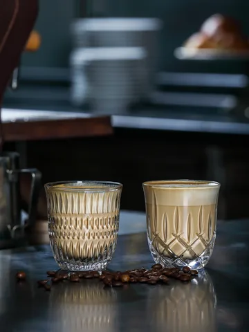 Noblesse Barista Cappuccino glass 23.5 cl 2-pack - Clear - Nachtmann
