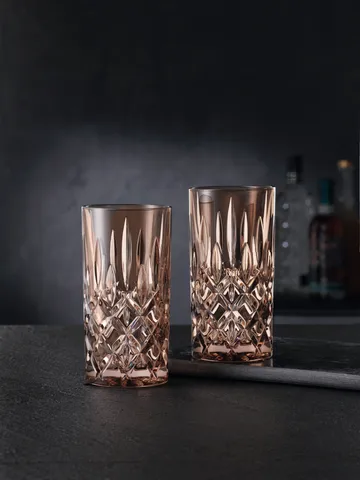 Noblesse Longdrink glass 39.5 cl 2-pack - Tobacco - Nachtmann