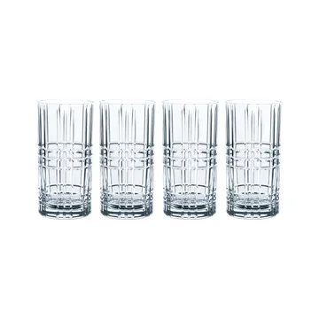 Square long drink glass 4-pack - 44 cl - Nachtmann