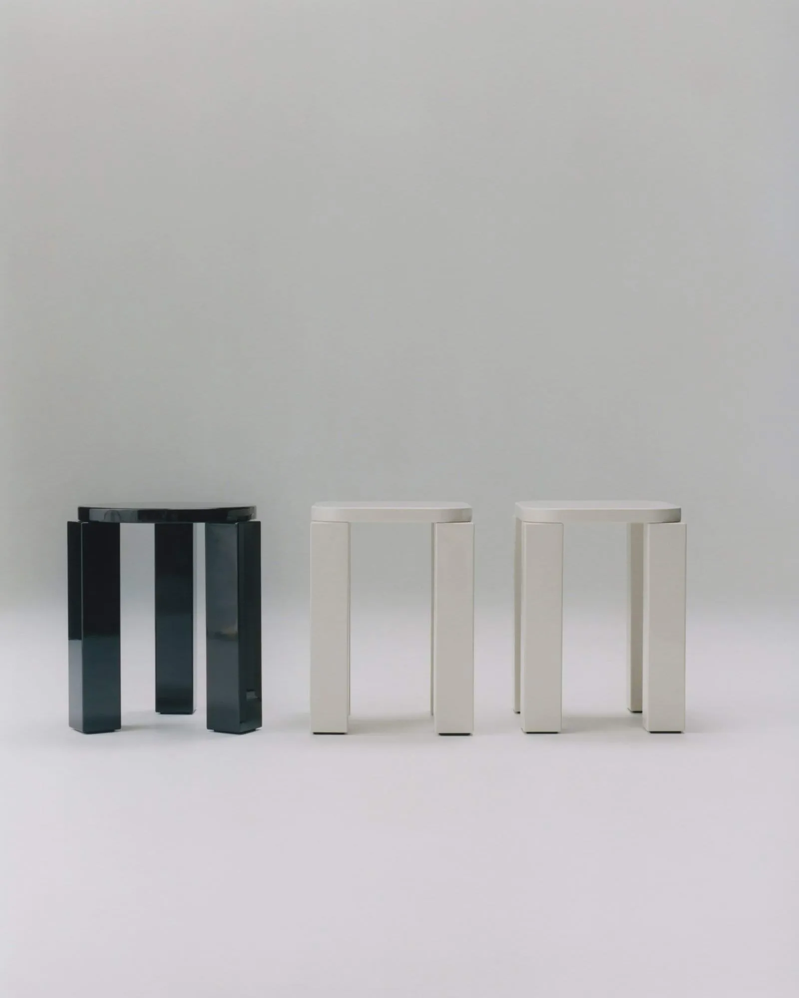 Atlas stool, Cream New Works