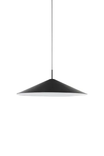 Brolly pendant lamp Ø90 cm - Anodized aluminium - New Works