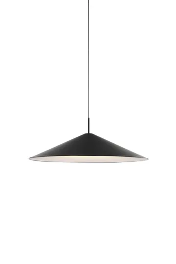 Brolly pendant lamp Ø90 cm - Anodized aluminium - New Works