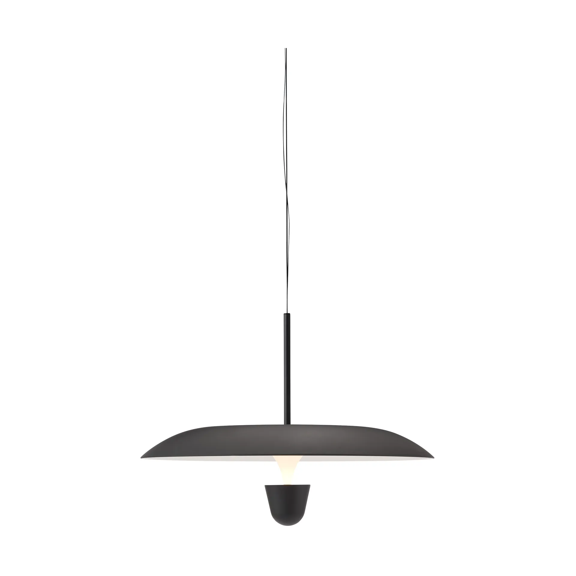 Chanterelle pendant Ø55 cm, Black New Works