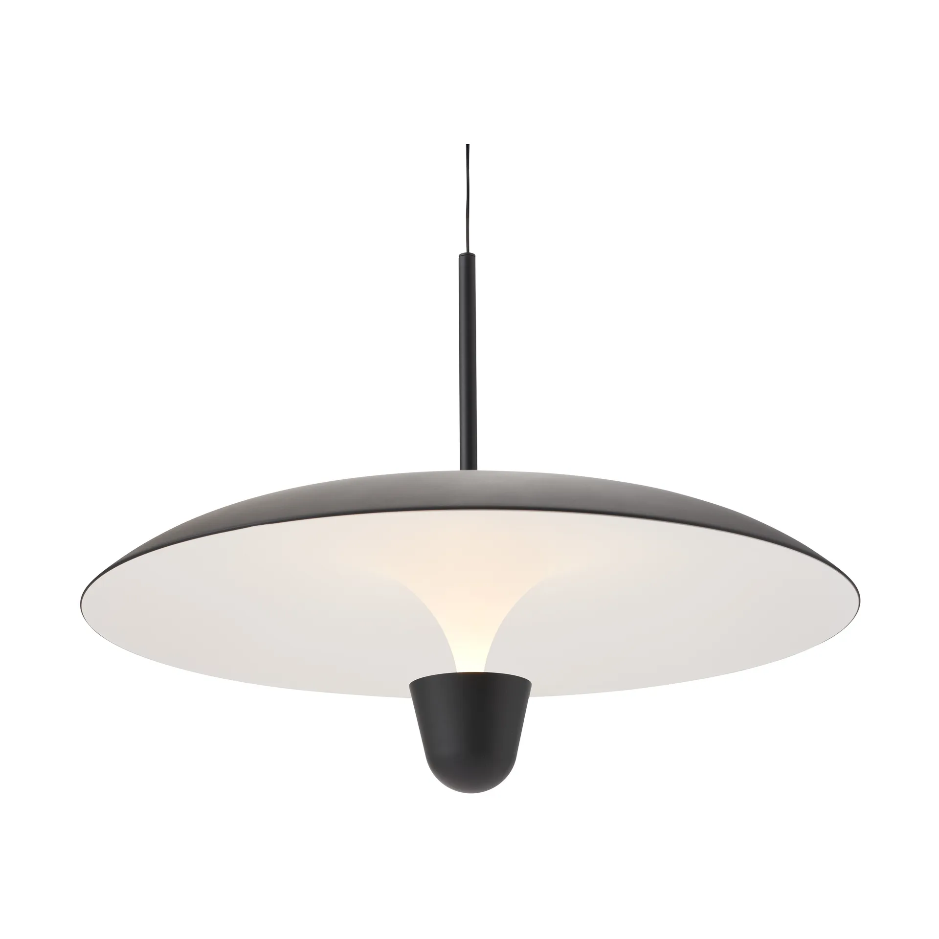 Chanterelle pendant Ø55 cm, Black New Works