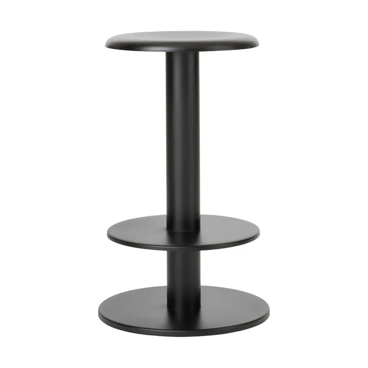 Coupe bar stool - Black, 66 cm - New Works