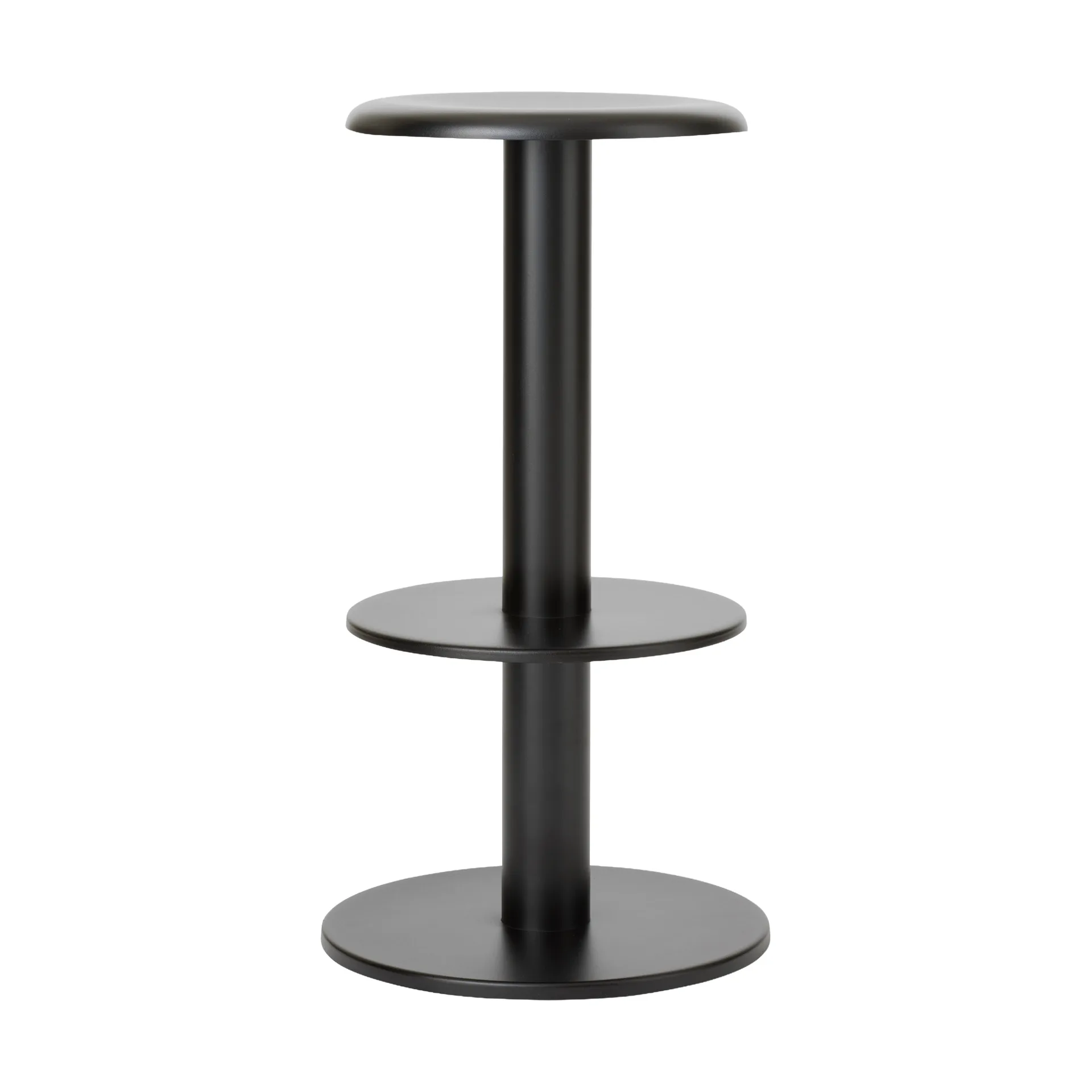 Coupe bar stool, Black, 76 cm New Works