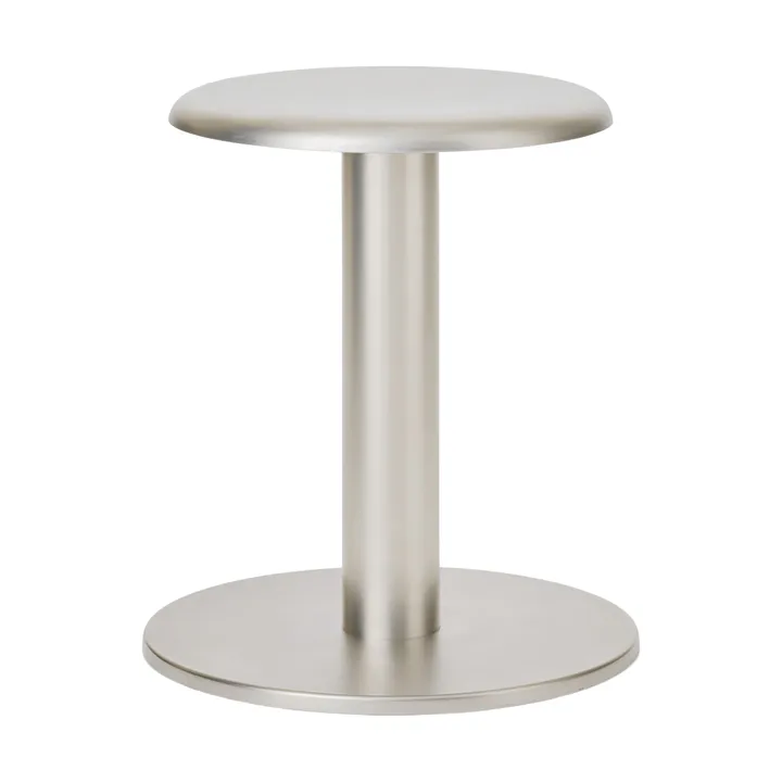 Coupe round stool - Stainless steel, Ø40x46 cm - New Works