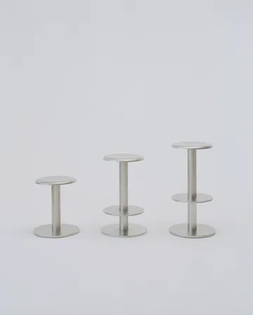 Coupe stool - Stainless steel, Ø40x46 cm - New Works