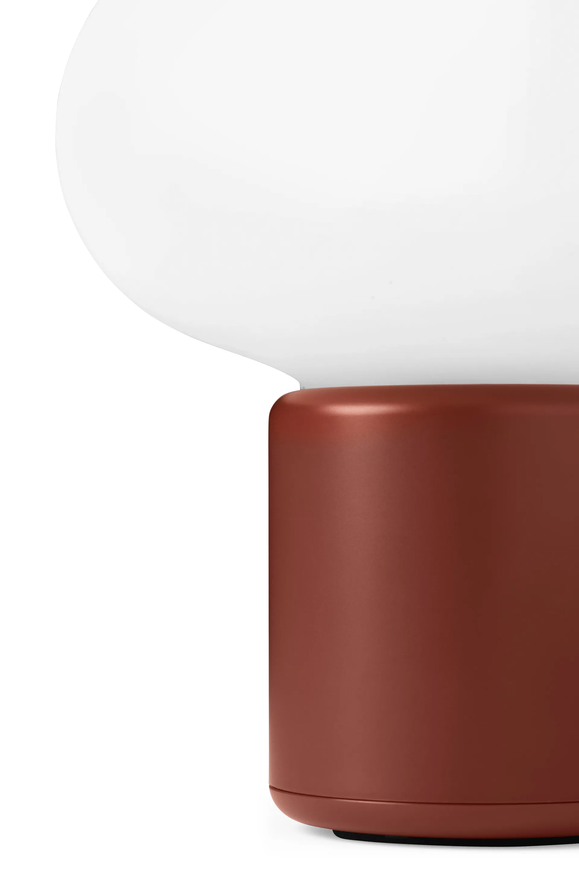 Karl-Johan table lamp portable, Earth red New Works