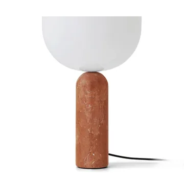 Kizu table lamp large - Breccia Pernice - New Works