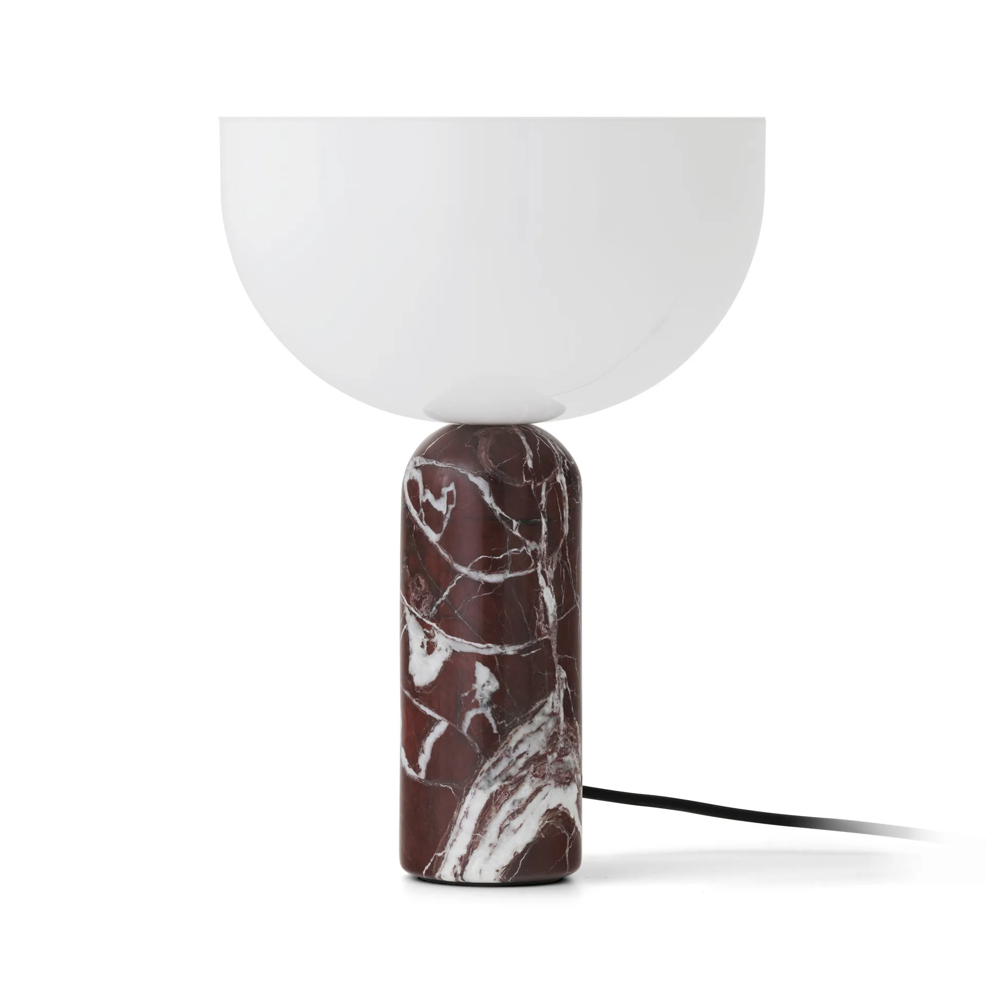 Kizu table lamp small, Rosso Levanto New Works