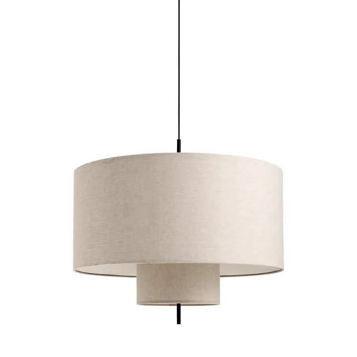 Margin pendant ceiling lamp Ø90 cm - Beige - New Works