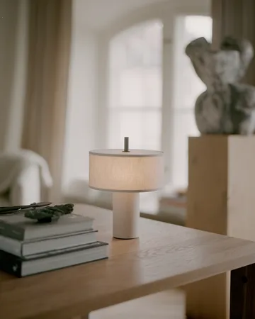 Margin portable table lamp - Beige - New Works