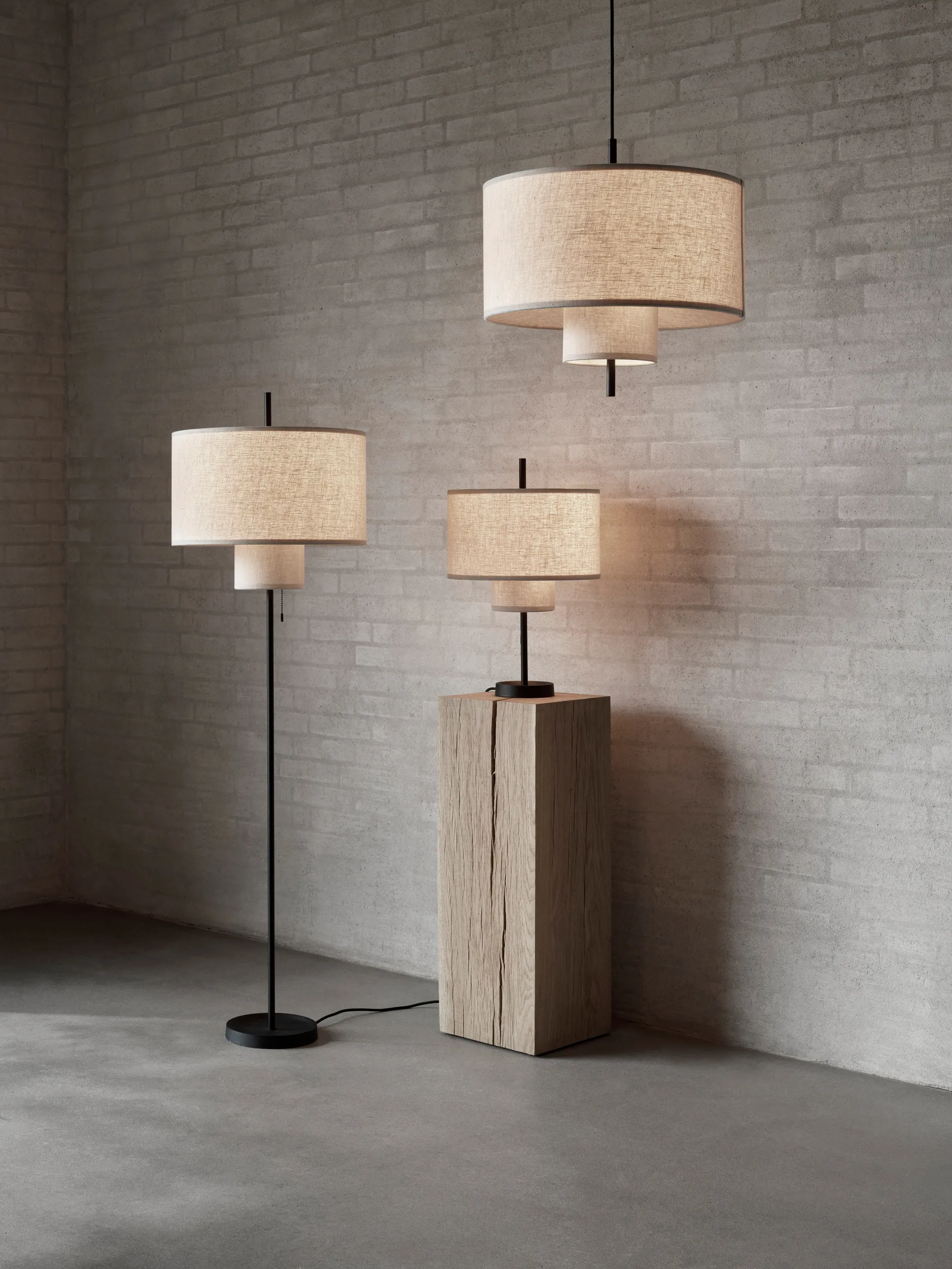 Margin table lamp, Beige New Works