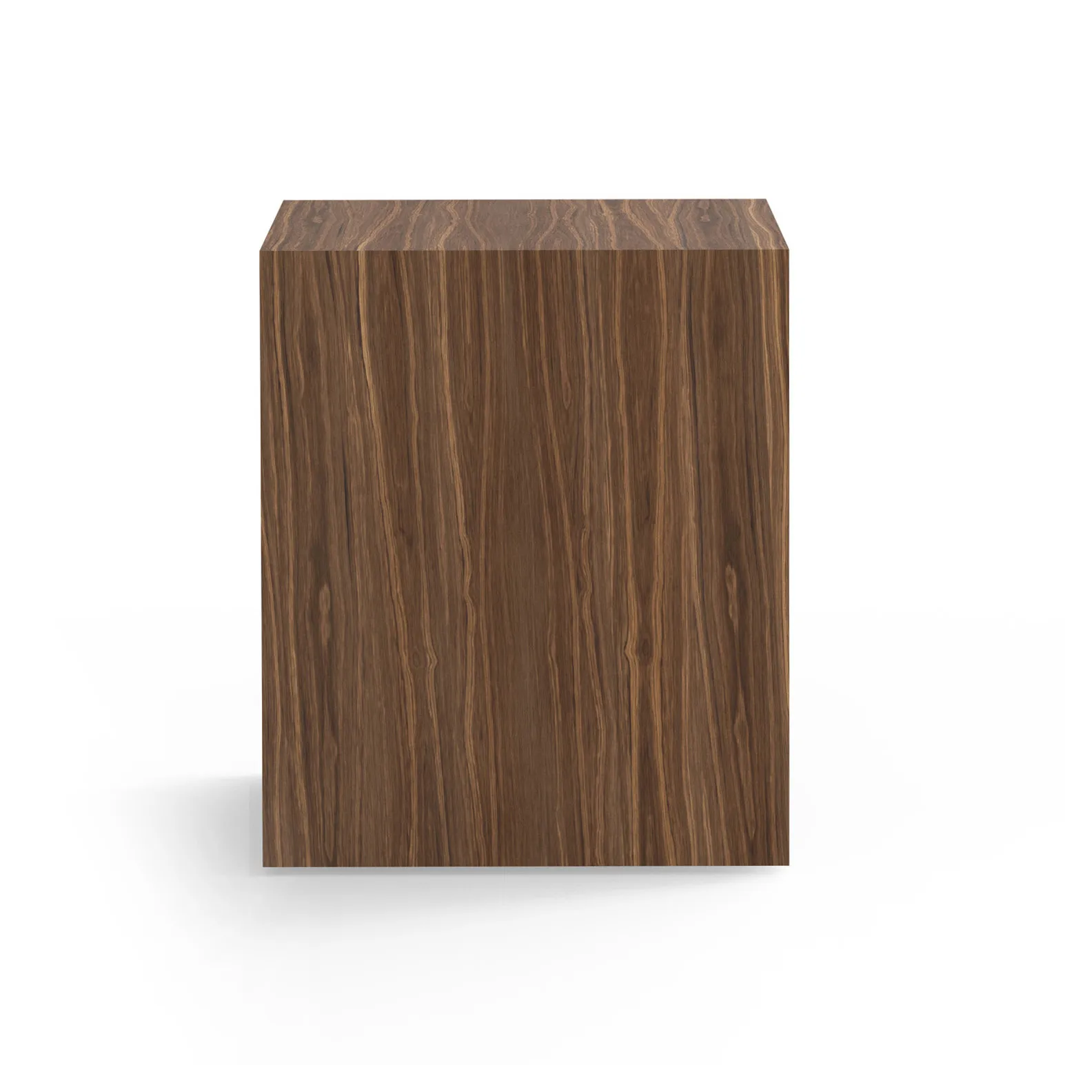 Mass side table 40x40x47 cm, Walnut New Works